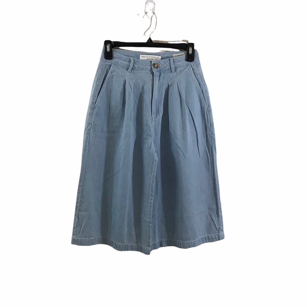 Pilcro and the Letterpress Wide Leg Shorts